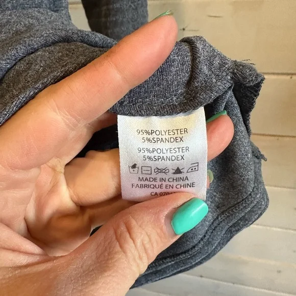 Belldini | Grey Ribbed Lightweight Sweater - Picture 7 of 8